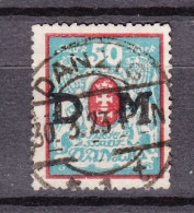 DANZIG 1922,Mi D33Y,INFLA Geprüft,Gestempelt (D3720) - Dienstzegels
