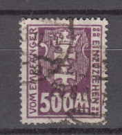 DANZIG 1922,Mi Porto 25x,INFLA Geprüft,Gestempelt (D3721) - Postage Due