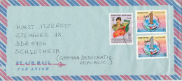 Iraq Air Mail Cover Sent To Germany Topic Stamps - Iraq
