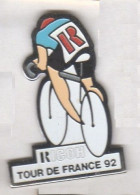 A381 Pin's VÉLO CYCLISME TOUR DE FRANCE 92 RICOH Imprimante Photo Copieur Achat Immédiat - Cycling