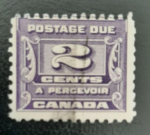 Canada 1933 USED  Sc J12,  Third Postage Due Issue - Oblitérés