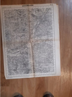 Carte Topographique - Annee 1948-   49  Bouchemaine - Cartes Topographiques