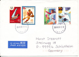 Japan Cover Sent Air Mail To Germany 29-11-2005 Topic Stamp - Covers & Documents