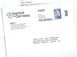 Prêt A Poster Réponse PERF  Institut Du Cerveau Agr.412765 (Marianne Yseult-Catelin) - Listos Para Enviar: Respuesta/Marianne L'Engagée