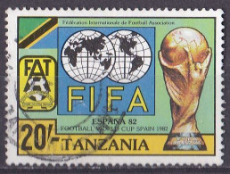 # Tansania Marke Von 1982 O/used (A4-20) - Tanzania (1964-...)