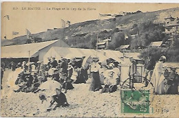 CPA Le Havre La Plage Et Le Cap De La Hève - Cap De La Hève