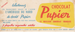 BUVARD & BLOTTER -  Chocolat PUPIER - Images De L'album  L'amérique Du Nord - Other & Unclassified