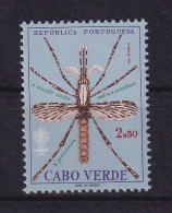 Kap Verde 1962 Kampf Gegen Die Malaria Mücke Mi.-Nr. 329 Postfrisch **  - Islas De Cabo Verde