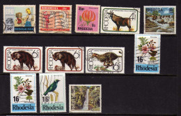 Rhodesie - Faune - Flore - Sites - - Obliteres - Rhodesië (1964-1980)