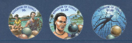 Tonga, **, Yv 1203, 1204, 1205, Perle De Culture, - Tonga (1970-...)