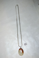 C55 Bijou Fantaisie - Ancien Collier - Pierre - Pendentif - Necklaces/Chains