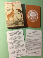 Original Et Ludique : Jeu 7 Familles Thème FAUNE SAUVAGE-Museum National D’Histoire Naturelle - Autres & Non Classés