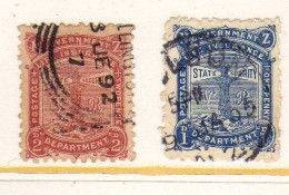 Nouvelle-Zelande (1891)  - Phare - Victoria - Obliteres - Service