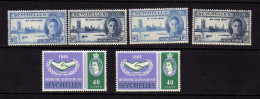 Seichelles - George VI - Elizabeth II - Neufs**/* - Seychelles (...-1976)