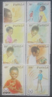 Rwanda 1981, International Year Of Handicapped People, MNH Stamps Set - Neufs