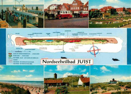 72716548 Juist Nordseebad Strand Hafen Park Pferdetransporte  Juist - Juist