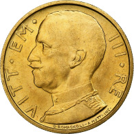 Italie, Vittorio Emanuele III, 50 Lire, 1931, Rome, Or, SUP+, KM:71 - 1900-1946 : Victor Emmanuel III & Umberto II