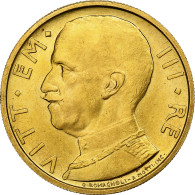 Italie, Vittorio Emanuele III, 50 Lire, 1931, Rome, Or, SUP+, KM:71 - 1900-1946 : Victor Emmanuel III & Umberto II