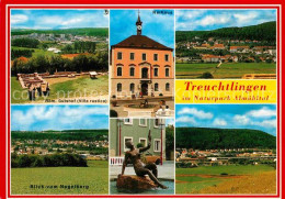 72714414 Treuchtlingen Roemischer Gutshof Brunne Rathaus Blick Vom Nagelberg Tre - Huerth