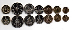 Vanuatu - Set 7 Coins 1 2 5 10 20 50 100 Vatu 2002 - 2009 UNC Lemberg-Zp - Vanuatu