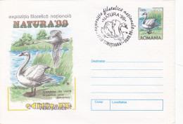 Environmental Protection Day BIRDS  DUCKS COVERS STATIONERY  PMK 1998, ROMANIA - Canards