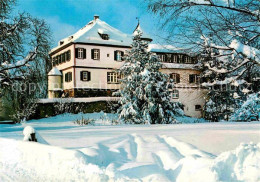 72711589 Schwaebisch Gmuend Sanatorium Schloss Lindach Im Winter Schwaebisch Gmu - Schwaebisch Gmünd