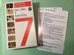 Original Et Ludique : Jeu De 7 Familles VERSAILLES Et TRIANON - Other & Unclassified