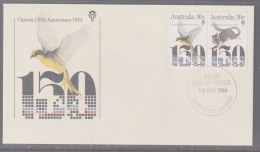 Australia 1984 - 150th Anniversary Victoria First Day Cover - Cancellation - Blair Athol SA - Cartas & Documentos