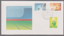 Australia 1984 - Olympics First Day Cover - Cancellation - Goulburn NSW - Brieven En Documenten