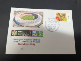 21-2-2024 (4 X 47)  3 Covers - FIFA Women's Football World Cup 2023 - Italy Matches - Altri & Non Classificati