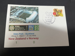 21-2-2024 (4 X 47) 3 Covers - FIFA Women's Football World Cup 2023 - Norway Matches - Otros & Sin Clasificación