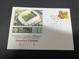 21-2-2024 (4 X 47) 4 Covers - FIFA Women's Football World Cup 2023 - Nigeria Matches - Autres & Non Classés