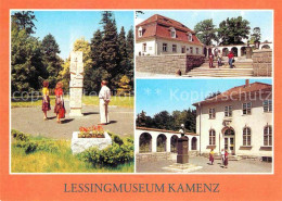 72708531 Kamenz Sachsen Lessingmuseum Denkmal Bueste Kamenz - Kamenz