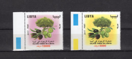 Libya 2017 - Stamps 2v - Complete Set - Olive Tree In Libya - MNH** Excellent Quality - Superb*** - Libia