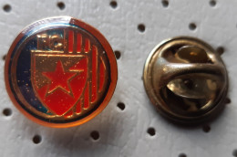 Football Club FK Crvena Zvezda Red Star Belgrade Serbia Soccer Socker Calcio Socker Pin - Football