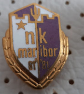 Football Club NK Maribor 1981 Soccer Socker Calcio Socker Slovenia Ex Yugoslavia Enamel  Pin - Football