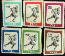 Peru/Pérou  1977  YT N°PE 620-23, A444,46 , Messager Chasqui (6 Val) - N** Cote 11.25€ - Pérou