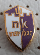 Football Club NK Maribor Soccer Socker Calcio Socker Slovenia Ex Yugoslavia Enamel  Pin - Football