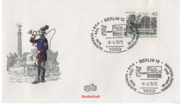 Germany Deutschland 1979 FDC VVR Vereinigte Verkehrs-Reklame, Tag Der Offenen Tur BEREK, 50 Jahre BVG, Berlin - 1971-1980