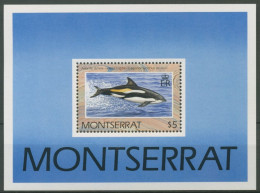 Montserrat 1990 WWF Delphine Block 59 Postfrisch (C12580) - Montserrat
