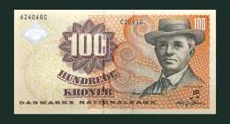# # # Banknote Dänemark (Denmark) 100 Kroner 2004 (P-61) UNC # # # - Danemark