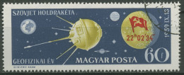 Ungarn 1959 Mondsonde Luna 1626 A Gestempelt - Usati