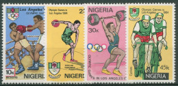 Nigeria 1984 Olympische Sommerspiele Los Angeles Boxen Rad 438/41 Postfrisch - Nigeria (1961-...)