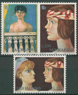 San Marino 1975 Internationales Jahr Der Frau Gemälde 1099/01 Postfrisch - Neufs