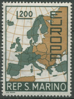 San Marino 1967 Europa CEPT Landkarte 890 Postfrisch - Neufs