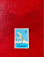 SINGAPOUR 1962 1v Obl Mi 61 YT 57 Pájaro Bird Pássaro Vogel Ucello Oiseau SINGAPORE - Möwen