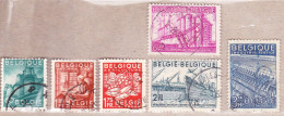 1948 Nr 761-66 Gestempeld,zonder Gom.Belgische Uitvoer.OBP 4 Euro. - Gebruikt