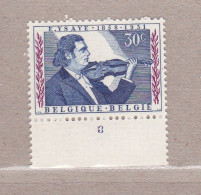 1958 Nr 1063** Plaatnummer 3,Eeuwfeest Eugene Ysaye. - ....-1960