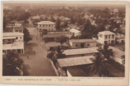 CPA  Lomé (Togo)  Vue Générale Depuis L'église   Braun Editeur - Togo