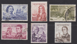 AUSTRALIA 1966 " NAVIGATORS  " SET VFU. - Used Stamps
